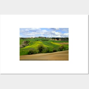 Tuscany landscapes Posters and Art